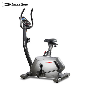 Bessgym vertical exercise bike bg-b15 home vertical electromagnetic controlled spin bike sports and fitness equipment