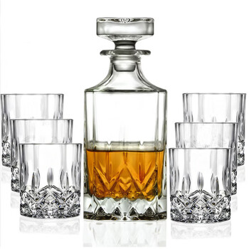 Bellus crystal glass wine glass decanter wine set whiskey glass spirit glass decanter beer