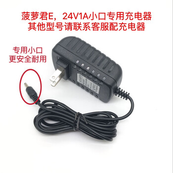 Suitable for booster fascia gun charger dc24v1a2500mah pineapple jun e charger 16.8v1a18v 18v1a small mouth