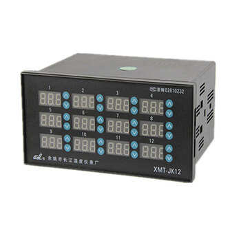E.f.vslon12-channel temperature controller yuyao yangtze river temperature control instrument xmt-jk1201/2 multi-channel independent e-relay output