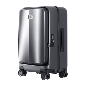 90% new mijia xiaomi luggage 20-inch men's trolley case women's boarding case side flip suitcase universal wheel password box carbon black