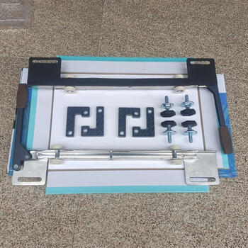 Suitable for little swan midea drum washing machine mobile base invisible lifting bracket pulley bracket fully automatic universal washing machine invisible base medium size 1 set