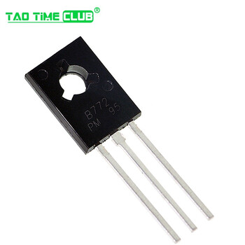 Transistor b772 2sb772 3a/40v pnp power tube package to-126 10 pieces