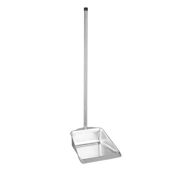 Thickened stainless steel dustpan single garbage shovel dustpan dustpan outdoor courtyard sanitation dustpan factory stainless steel square