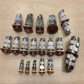 Air-sealed aviation plug vacuum connector glass sintered vacuum sealed plug through wall sealed connector 28 31 core 33 55 core