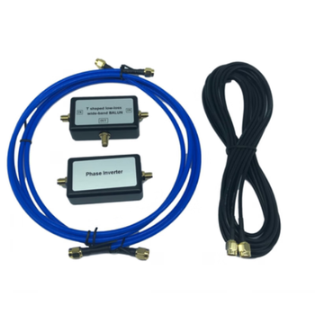 Youloop magnetic antenna loop antenna sdr receiver shortwave radio translation complete set + sma male to male line