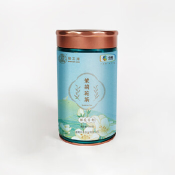 Jasmine tea jasmine piaoxue special grade strong aroma tea new tea medium tea gift box gift tea can