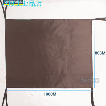 Hanting all-season hotel work car cover dust cover cloth grass car cover cloth partition door curtain curtain cloth rag bag blank no word coffee color 100*80cm