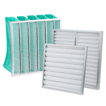 Baijian primary-efficiency filter layout g4 medium-efficiency air filtration dust removal central air-conditioning non-woven fabric washable filter washable 595*595*46mm