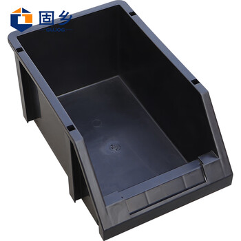 Guxiang anti-static parts box tested qualified oblique box material box set vertical parts box combined plastic component box turnover box shelf classification storage box (support pillar included) f1 oblique box 180*120*80mm