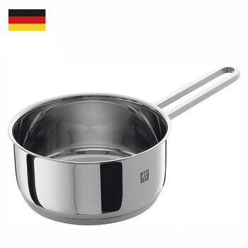 Zwilling imported from germany | zwilling soup pot stainless steel stew pot cooking pot wok quadro single handle milk pot 16cm1.5l single piece 18/10 stainless steel