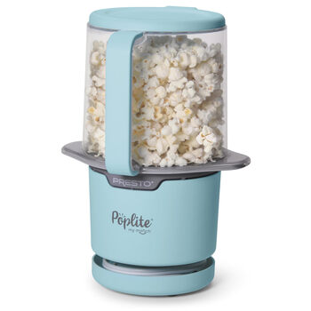 Presto 8-cup household hot air popcorn machine, oil-free, healthy, small electric, transformer required