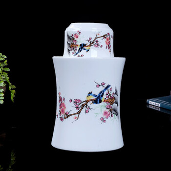 Porcelain yun jingdezhen household chinese-style wine warmer ceramic warm wine cup white wine kettle two liang and a half category wine distributor wine cup hot wine kettle xi shang zhidou - 3 packs 150ml
