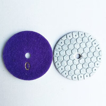 Shantou lincun 3-inch 4-inch marble dry polishing sheet dry polishing sheet stone polishing sheet water polishing sheet quartz stone joint polishing 8 cm 0#