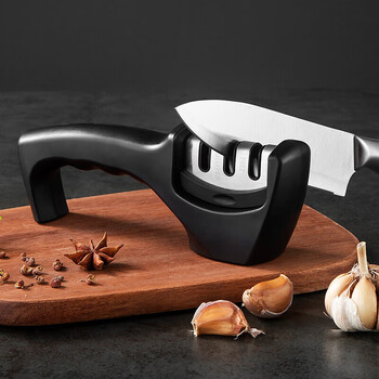 Maxcook whetstone, household anti-slip kitchen knife sharpener, scissors sharpener, kitchen knife sharpener, knife sharpener mcd0453