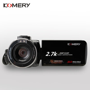 Komery 30 million pixel high-definition digital camera home live broadcast selfie dv travel photo camcorder dv recorder button regular version package four