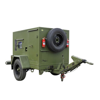 Dateng 30/50/60/75/100/150/200/250/300/400/500kw mobile trailer diesel generator dt-30-troops