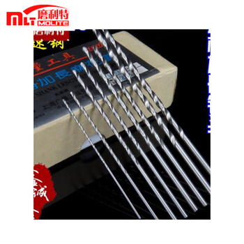 Molite extended twist drill bit for drilling metal and plastic woodworking straight handle extended twist drill thousand eyes bodhi drill bit 1.2mm (65 total length) one piece
