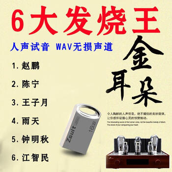Car u disk lossless wav fever male song zhao peng chen ning zhong mingqiu vocal test machine subwoofer cd usb disk