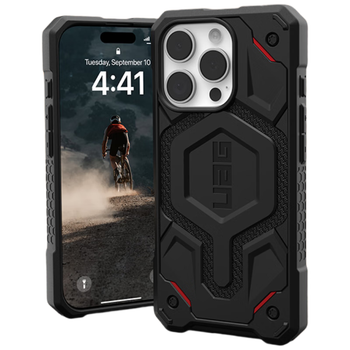 90% new uag suitable for iphone16pro mobile phone case apple 16pro mobile phone case anti-fall all-inclusive anti-fall magnetic suction mobile phone case magnetic suction noble black