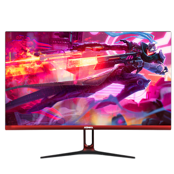 99% new konka 23.8-inch 1080p 144hz refresh rate low blue light wall-mountable gaming e-sports curved monitor display km2421cg