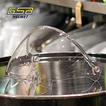 Gsbgsb helmet lens g-263 jet-3 model original special lens transparent, black tea, electroplated lens transparent lens