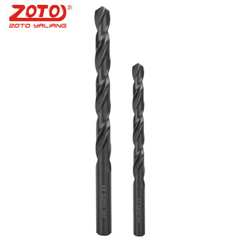 Zoto high-performance cobalt-containing straight shank twist drill bit hand electric drill milling machine drilling machine punching copper aluminum steel high-performance drill bit 11.5mm (pack of 5)