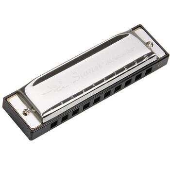 Swan blues harmonica diatonic blues ten holes twelve keys complete set for beginners and students beginners' introductory practice 10 holes a flat
