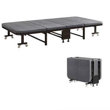 After the hustle and bustle, simple office lunch break folding sheet single bed home study desk invisible bed integrated camp bed style 7 (0.8m nap bed) 800*1900