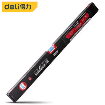 Deli level high-precision leveling level balancer fan small magnetic aluminum alloy solid anti-fall household dl290600z folding level 600mm
