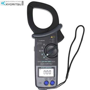 Kretz japan kyoritsu clamp meter electrician high-precision digital ac and dc clamp meter current clamp multi-meter kew snap 2009r (measures instantaneous starting current
