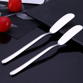 Shihua 304 stainless steel spatula 2 pack butter knife butter knife cream cheese cheese knife western food tableware jam knife