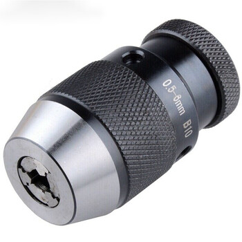 Taslon high precision heavy duty self-tightening drilling machine chuck drill drilling machine self-tightening integrated bench drill drilling machine self-locking drill 1-13/b16 lightweight (0.75kg)