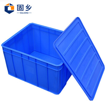 Guxiang parts box turnover box material box storage box accessories box plastic box plastic frame hardware tool box rectangular (a6 with lid 540*420*240mm)