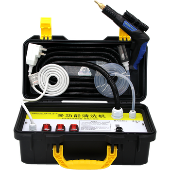 Yingdeli steam cleaner high temperature and high pressure commercial appliance cleaning machine air conditioning tools full set of household multifunctional all-in-one equipment high temperature steam kitchen oil fume degreasing and disinfection zq30+ (3200w) hot and cold water steam (classic package 1)