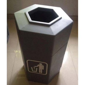 Yue changsheng china shijia standing cleaning service box anti-fouling emergency box mobile billboard hexagonal trash can
