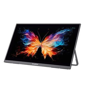 95% new sculptor 23.8-inch display native 100hz 100% srgb wide color gamut hdr low blue light fast ips screen type-c e-sports gaming laptop secondary screen mf24lc