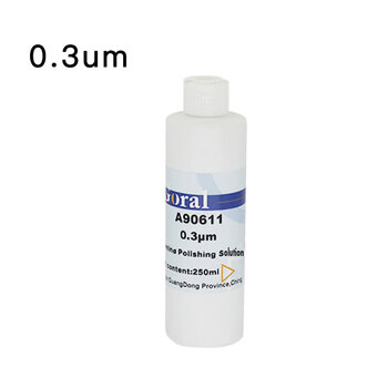 Metallographic alumina suspension polishing paste nano-scale mirror opa polishing liquid w0.050.31.2um w0.3um 250ml