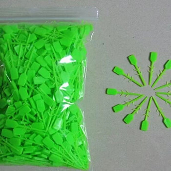 Fire extinguisher accessories plastic seal strip valve head green latch simple safety insurance pin red plastic seal sign fishing line green fire extinguisher plastic seal label 100 pack