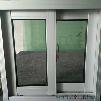 Vinoa silver white aluminum alloy rural self-built house ventilation sliding window for factory building, self-installed bathroom window frosted glass material and wall thickness please contact customer service