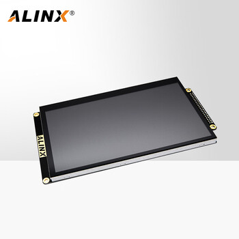 Alinx 7-inch five-point capacitive screen 7 tft lcd lcd module supporting black gold fpga development board an970 touch screen module