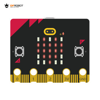 Dfrobot microbit v2 development board graphical programming robot python entry programming main control board microcontroller basic kit (including motherboard and data cable)