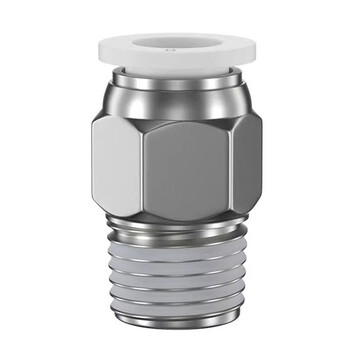 Jomoking pc threaded quick-insertion tracheal joint/piece pc10-04