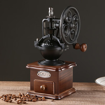 Zhenxiqi hand grinder hand grinder coffee machine manual coffee bean grinder retro coffee hand grinder home portable