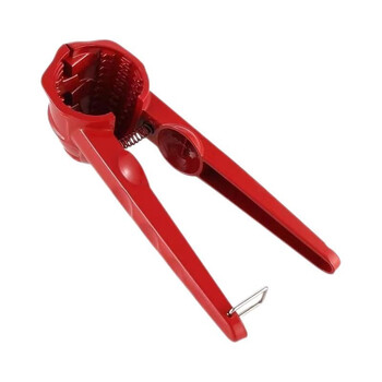 High-quality melon seed walnut multi-functional walnut peeling pliers for household chestnut opening, thickened funnel type red 5 pieces, free of rust