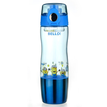 Minion one-touch sports water bottle 6620b 550ml blue