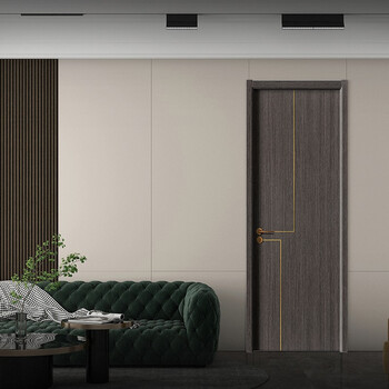 Yingkang shijia bamboo wooden door simple gold inlaid series yk-687 688