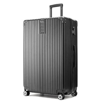 Uldum suitcase large size box extra large capacity trolley case travel men and women 32 large size 34 password box overseas checked noble black 34 inches