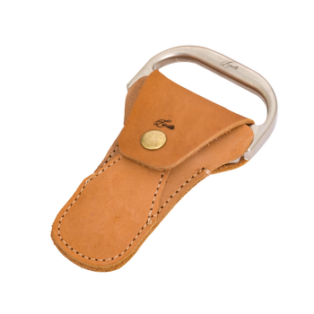 Jisite french red filter old vintage grape filter residue dust-proof quick awakener stainless steel old bottle opener leather case