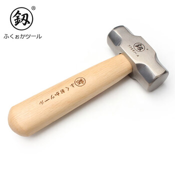 Fukuoka tools mini octagonal hammer short handle woodworking hammer household labor-saving wooden handle hammer